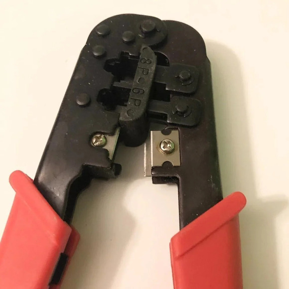 Wire Cutter Dual Module Crimping Tool  8P 6P Hand Tool - Picture 6 of 11